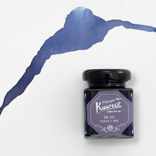 德國KAWECO 瓶裝墨水 子夜藍 50ml