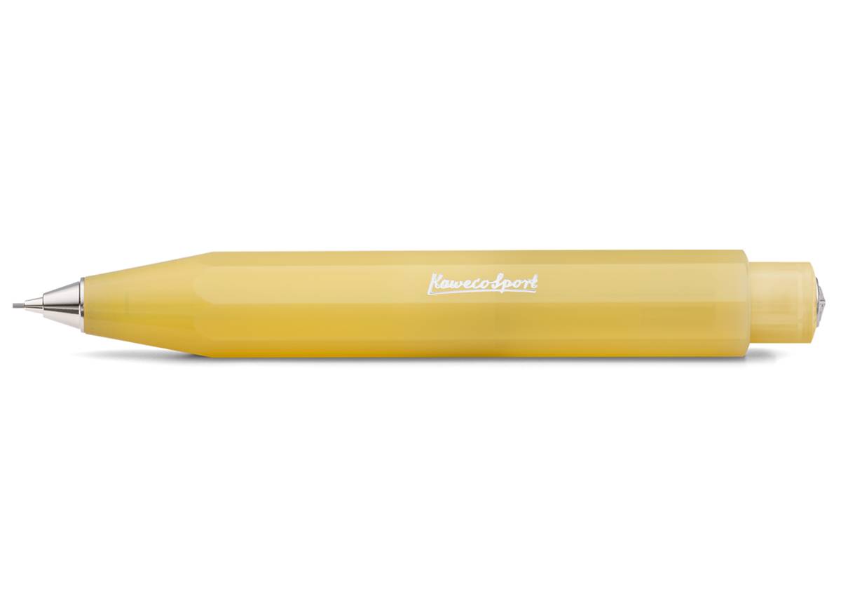 德國KAWECO FROSTED Sport系列自動鉛筆 0.7mm 香蕉黃