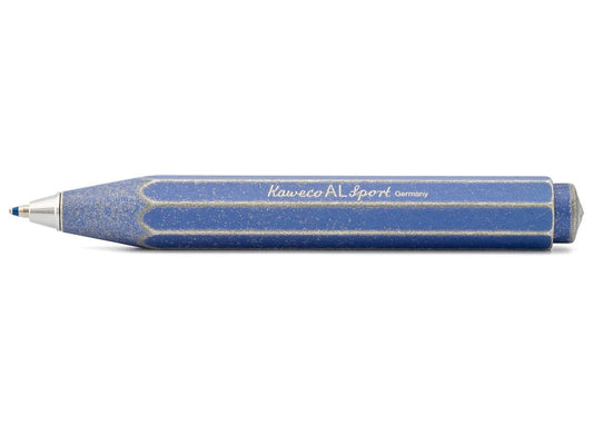 德國KAWECO AL Stonewashed石洗系列原子筆 斑駁藍