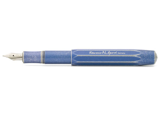 德國KAWECO AL Stonewashed石洗系列鋼筆 斑駁藍