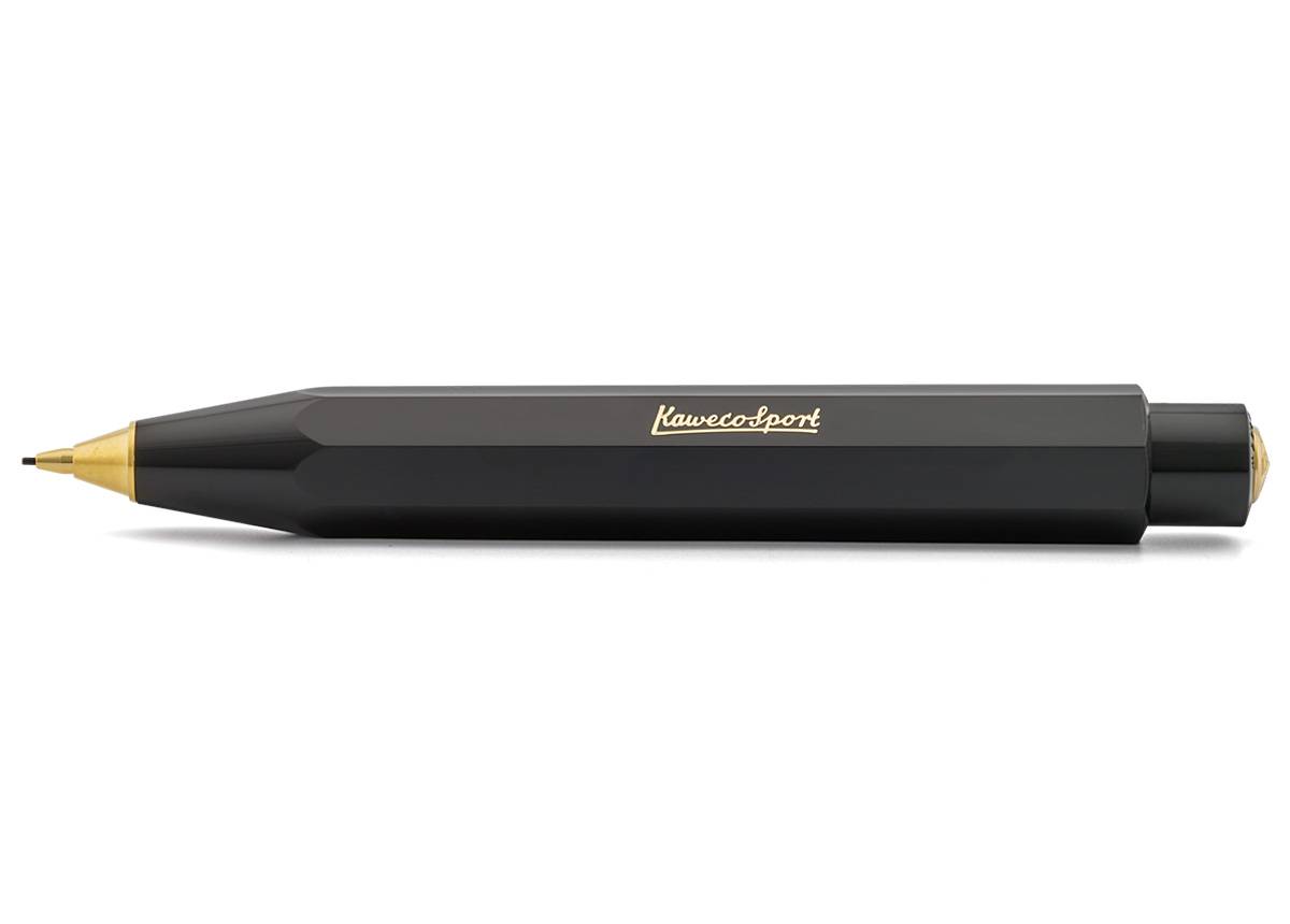 德國KAWECO CLASSIC Sport系列自動鉛筆 0.7mm 鋼琴黑