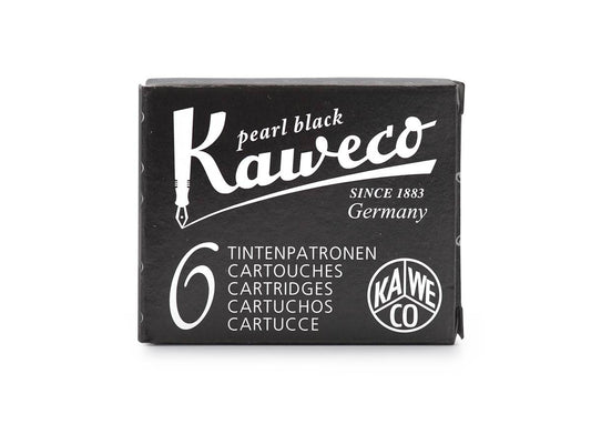 德國KAWECO 歐規卡水 卡式墨水管 珍珠黑 Pearl Black
