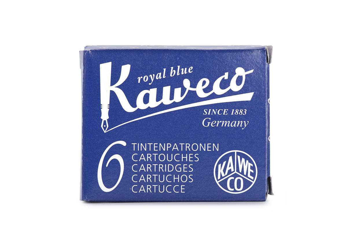 德國KAWECO 歐規卡水 卡式墨水管 深寳藍 Royal Blue
