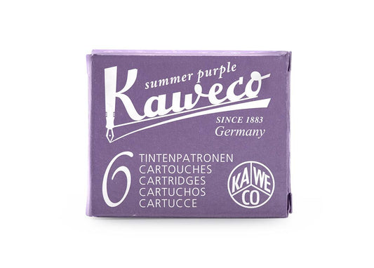 德國KAWECO 歐規卡水 卡式墨水管 夏日紫 Summer Purple