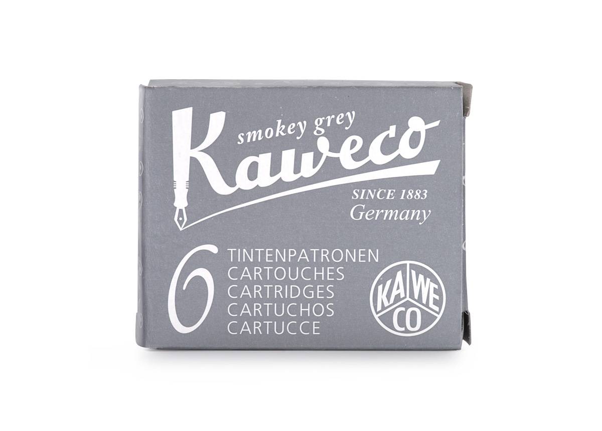 德國KAWECO 歐規卡水 卡式墨水管 太空灰 Smokey Grey