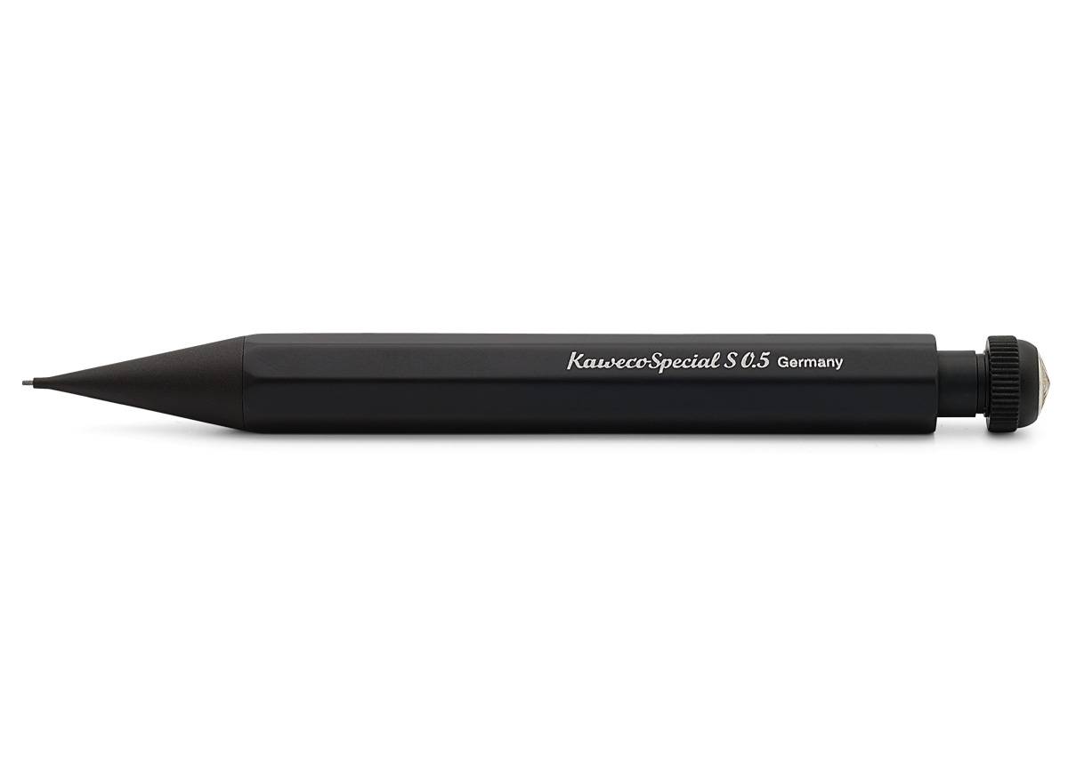 德國KAWECO SPECIAL "S" 系列自動鉛筆 0.5mm／0.7mm／0.9mm 附橡皮擦 黑