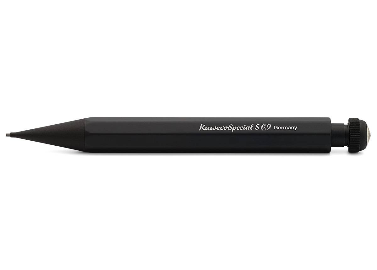 德國KAWECO SPECIAL "S" 系列自動鉛筆 0.5mm／0.7mm／0.9mm 附橡皮擦 黑