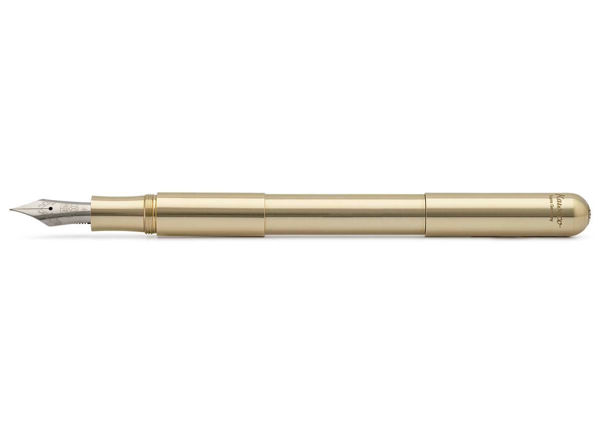 KAWECO BRASS SUPRA鋼筆 黃銅 — KAWECO 復古鐵盒